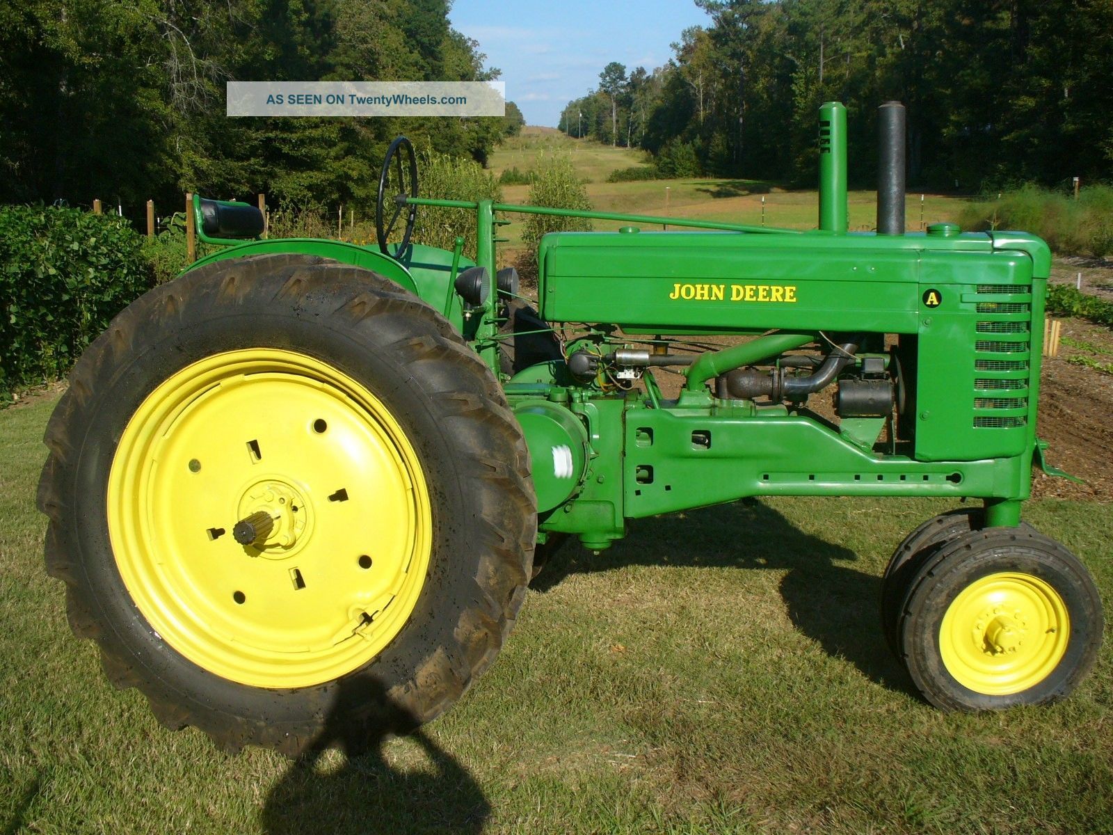 Antique John Deere A Tractor