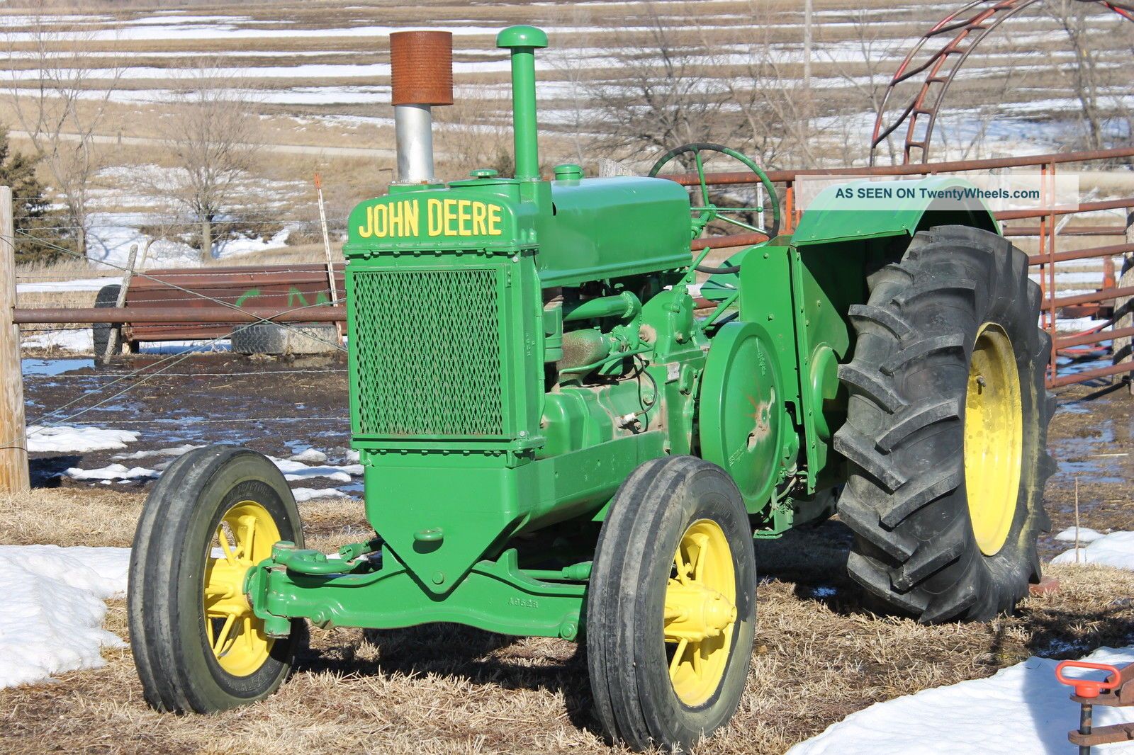 Pics Photos - John Deere Antique Tractor Wallpaper Border