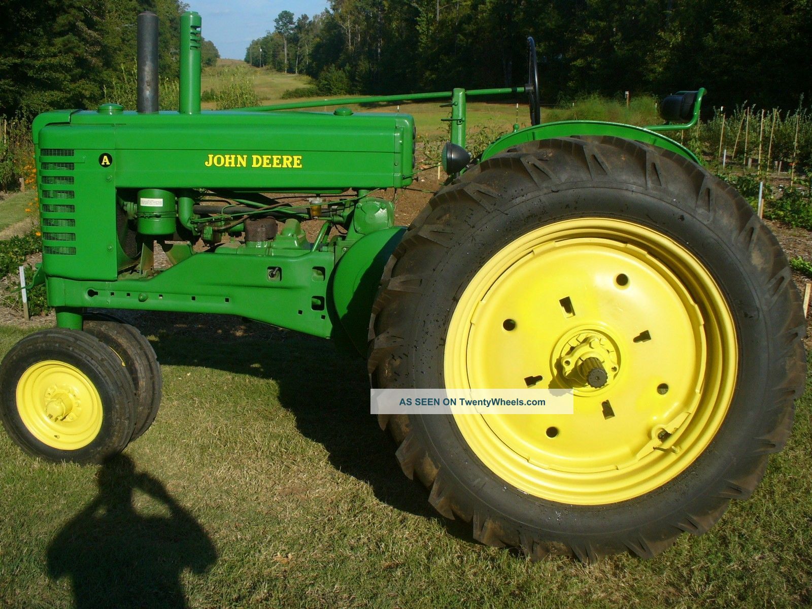 Pics Photos - John Deere Antique Tractor Wallpaper Border