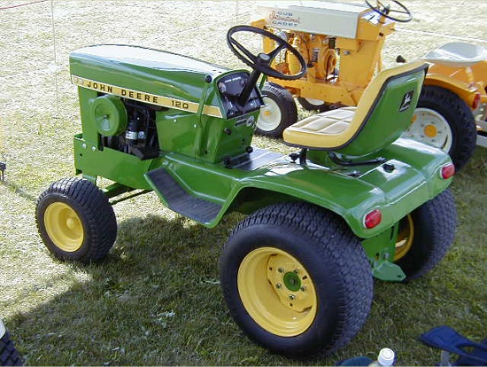 John Deere 120 garden tractor. This page is dedicated to ...