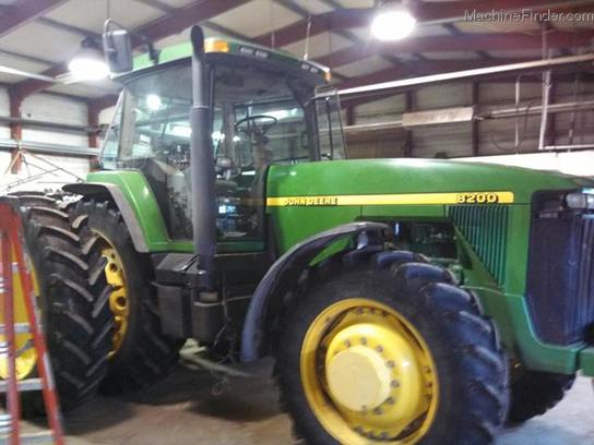 1997 John Deere 8200 MFWD TRACTOR 180 HP Tractors - Row ...