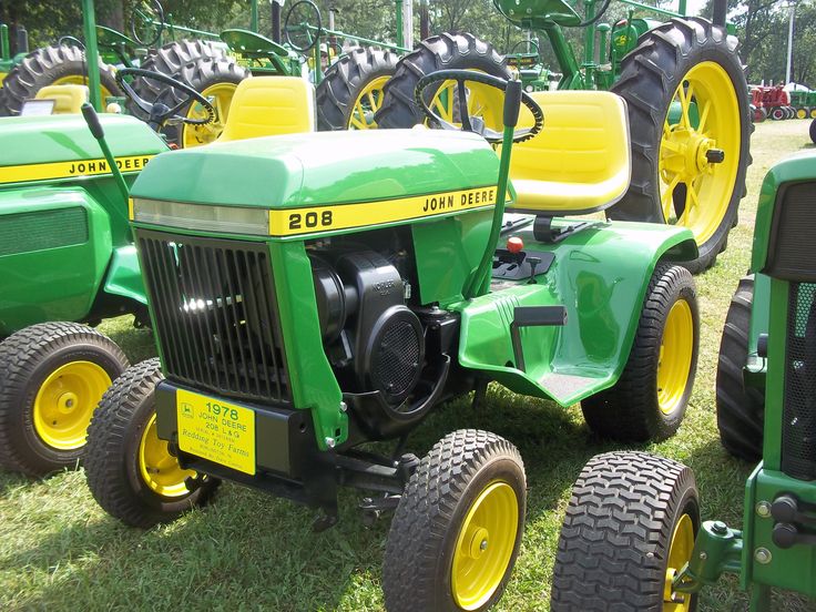 200 Series garden tractor | John Deere equipment ...