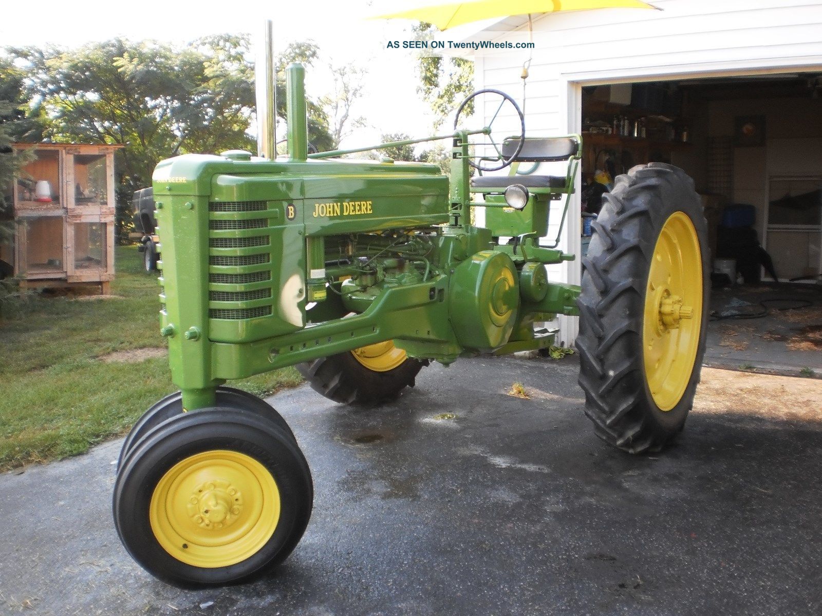 1952 Vintage John Deere B Tractor Restored