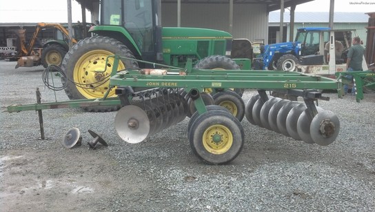 John Deere 215 Tillage - John Deere MachineFinder