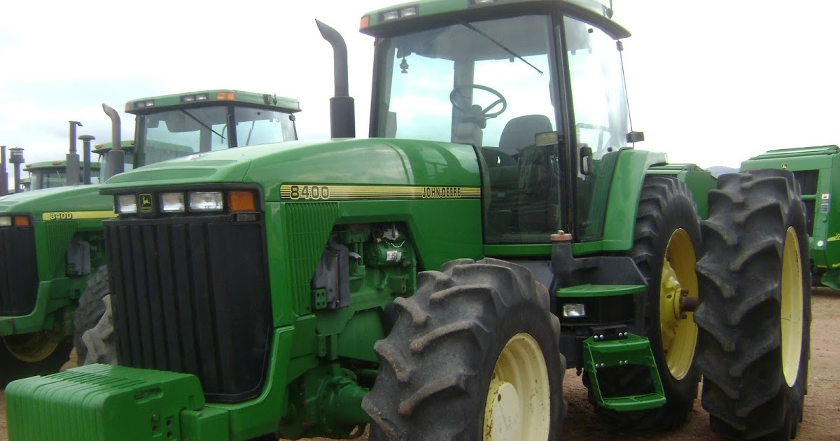 MAQUINARIA AGRICOLA INDUSTRIAL: Tractor John Deere 8400 ...