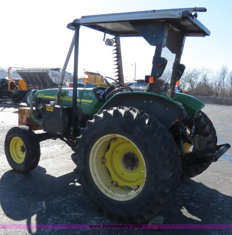 2002 John Deere 5320 tractor | no-reserve auction on ...