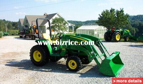 John Deere 4200 28 HP Mfwd Tractor 300x Loader / United ...