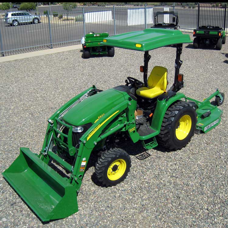 WD Series Fiberglass Canopy for John Deere 3000, 4000 ...