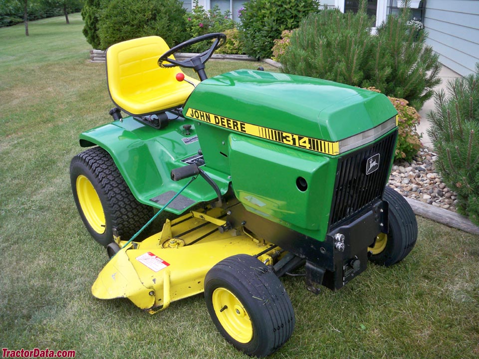 TractorData.com John Deere 314 tractor photos information