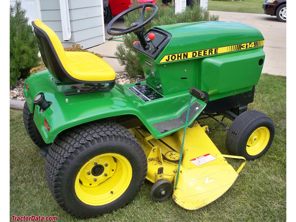 TractorData.com John Deere 314 tractor photos information