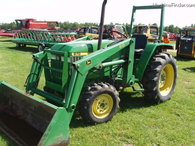 John Deere 870 Tractors - Compact (1-40hp.) - John Deere ...