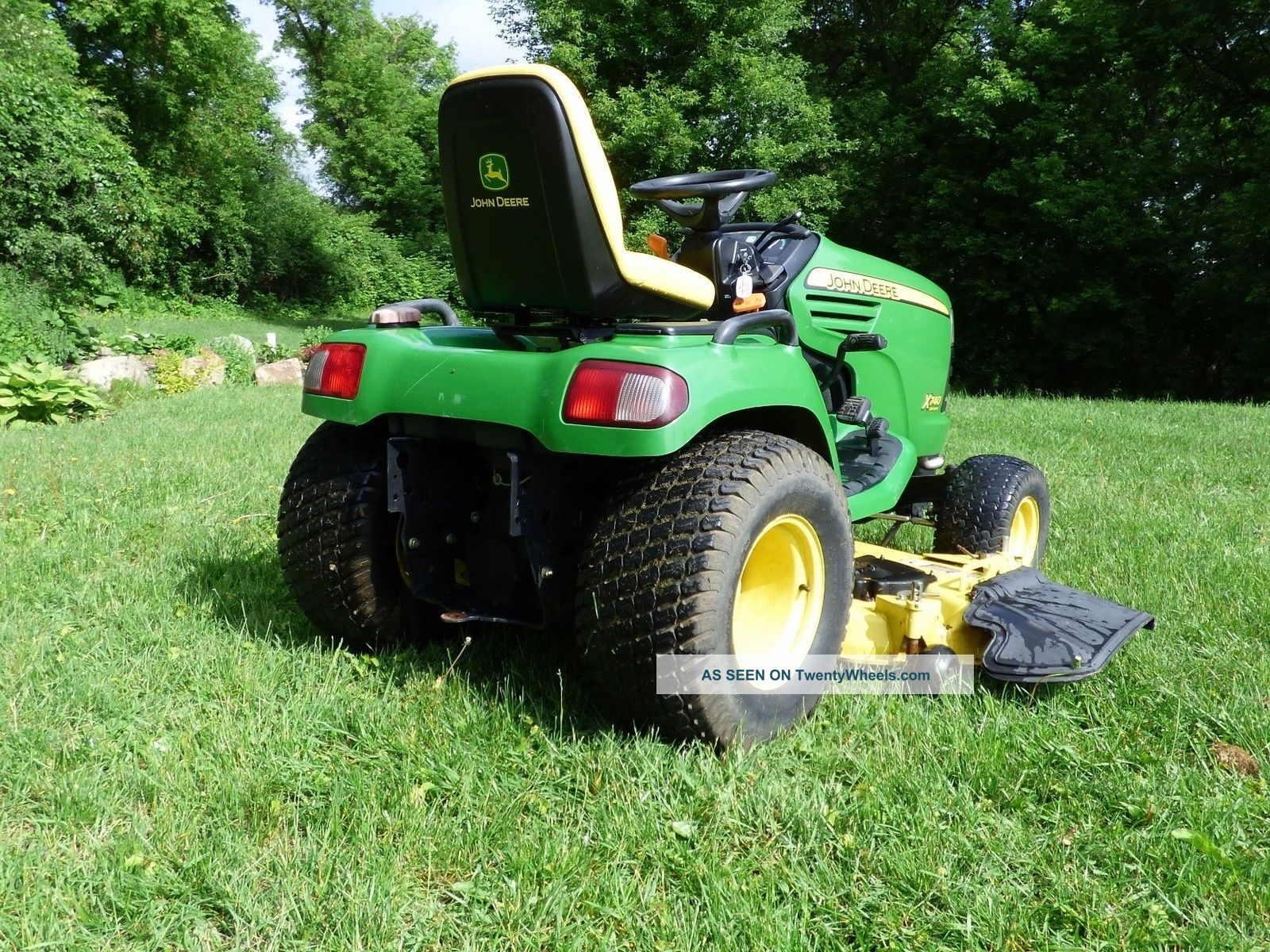 John Deere X740 Ultimate Yanmar Diesel Lawn Tractor Mower ...