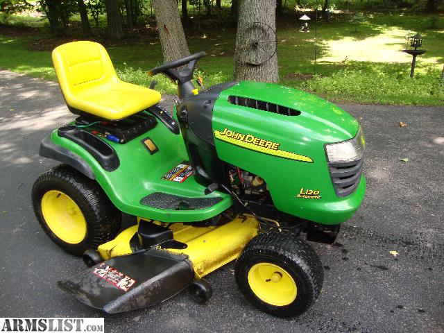 ARMSLIST - For Sale: john deere L120 lawn tractor