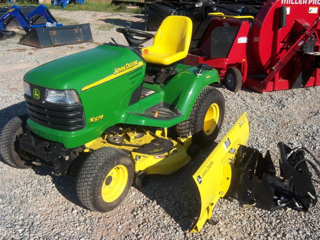 John Deere X575 4wd Garden Tractor John Deere X Series Lawn Tractors