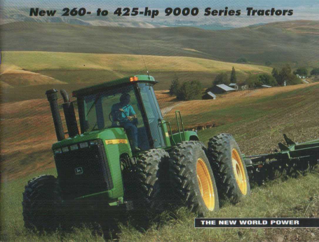 John Deere Tractors 9000 Series Images & Pictures - Becuo