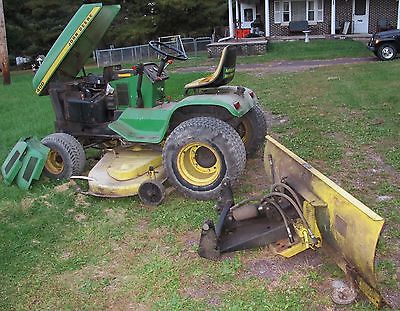 John Deere 400 Garden Tractor 60 Deck, Needs Piston Rings ...