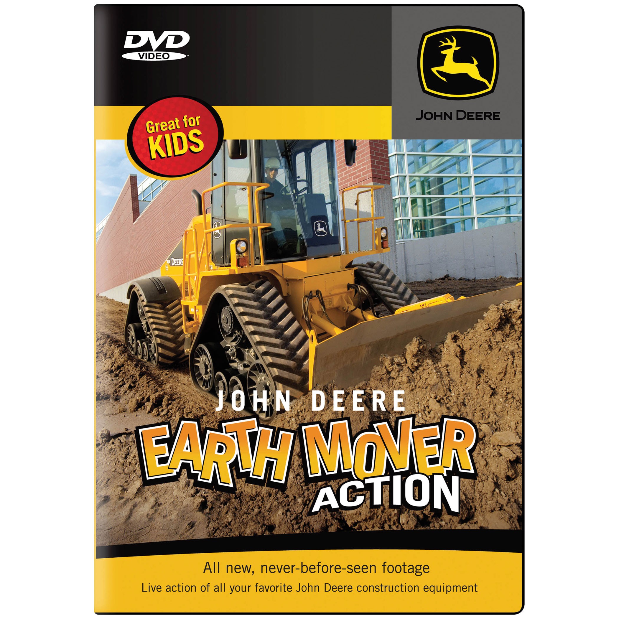 ... load rocks, and climb hills on the John Deere Earth Mover Action DVD