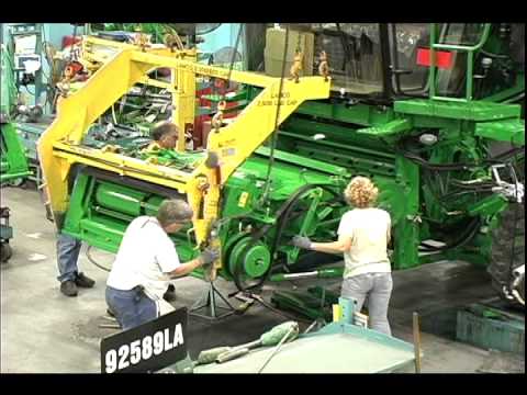 John Deere Country, Part 1 - How a Combine is Made - YouTube