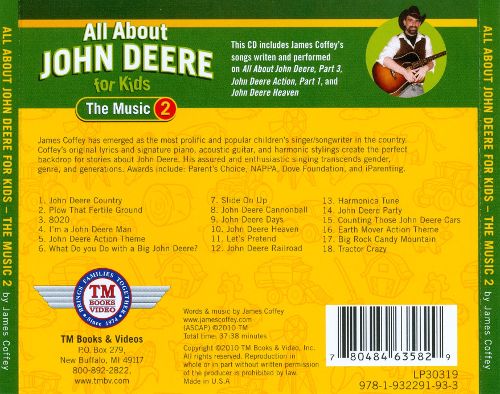 All About John Deere For Kids: The Music, Vol. 2 - James Coffey ...
