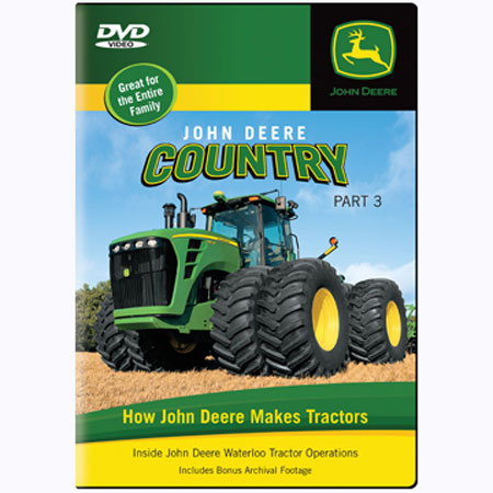 John Deere Country, Part 3 Live Action DVD 120 minutes - TMBJDTRACTOR