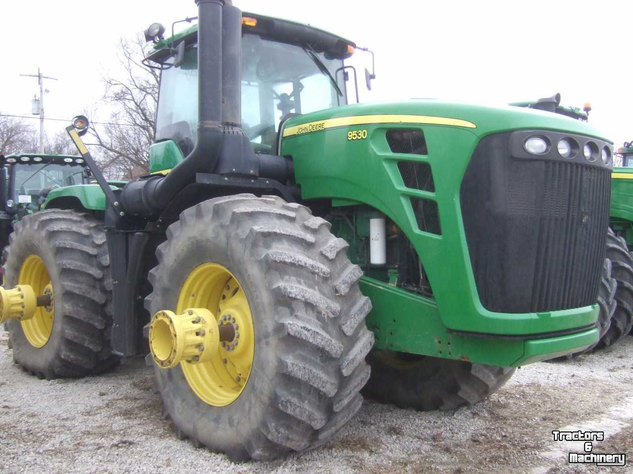 John Deere 9530 DELUXE CAB ACTIVE SEAT 4WD TRACTOR IL USA ...