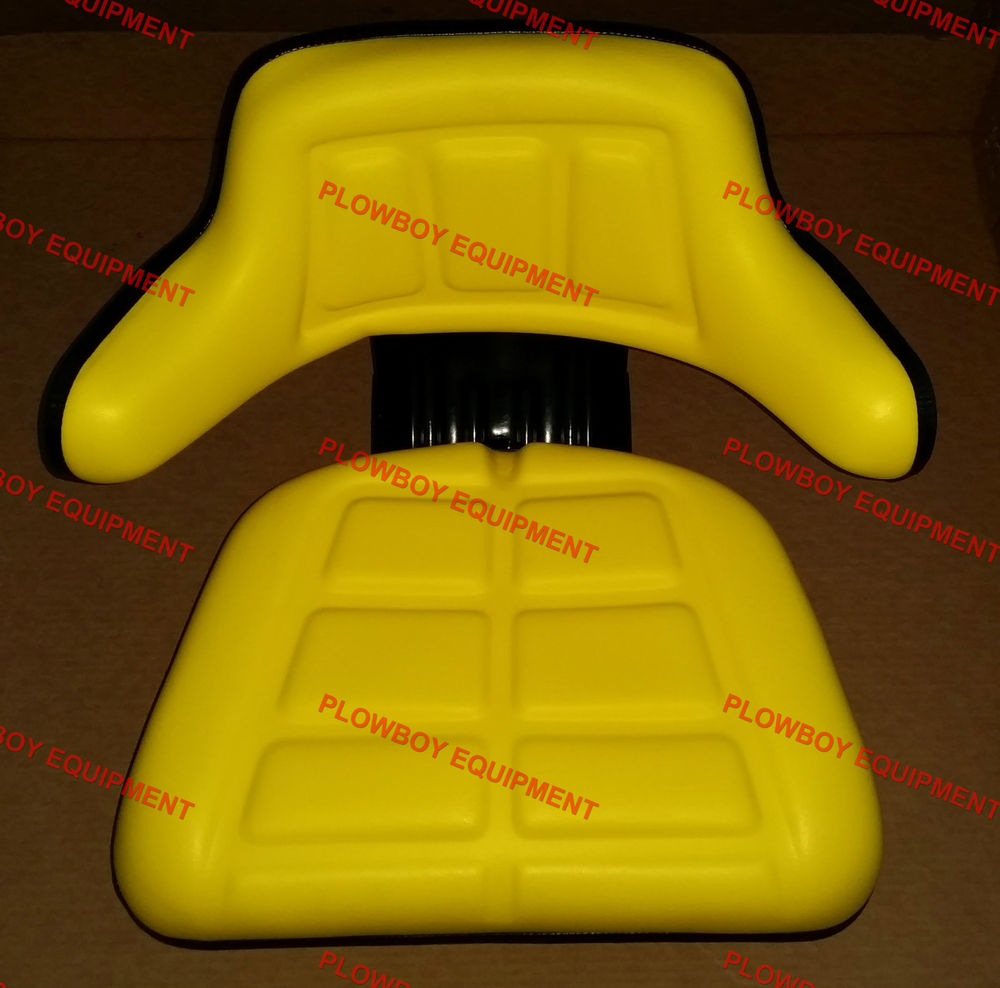 UNIVERSAL Tractor Yellow Vinyl Seat for John Deere 1020 ...