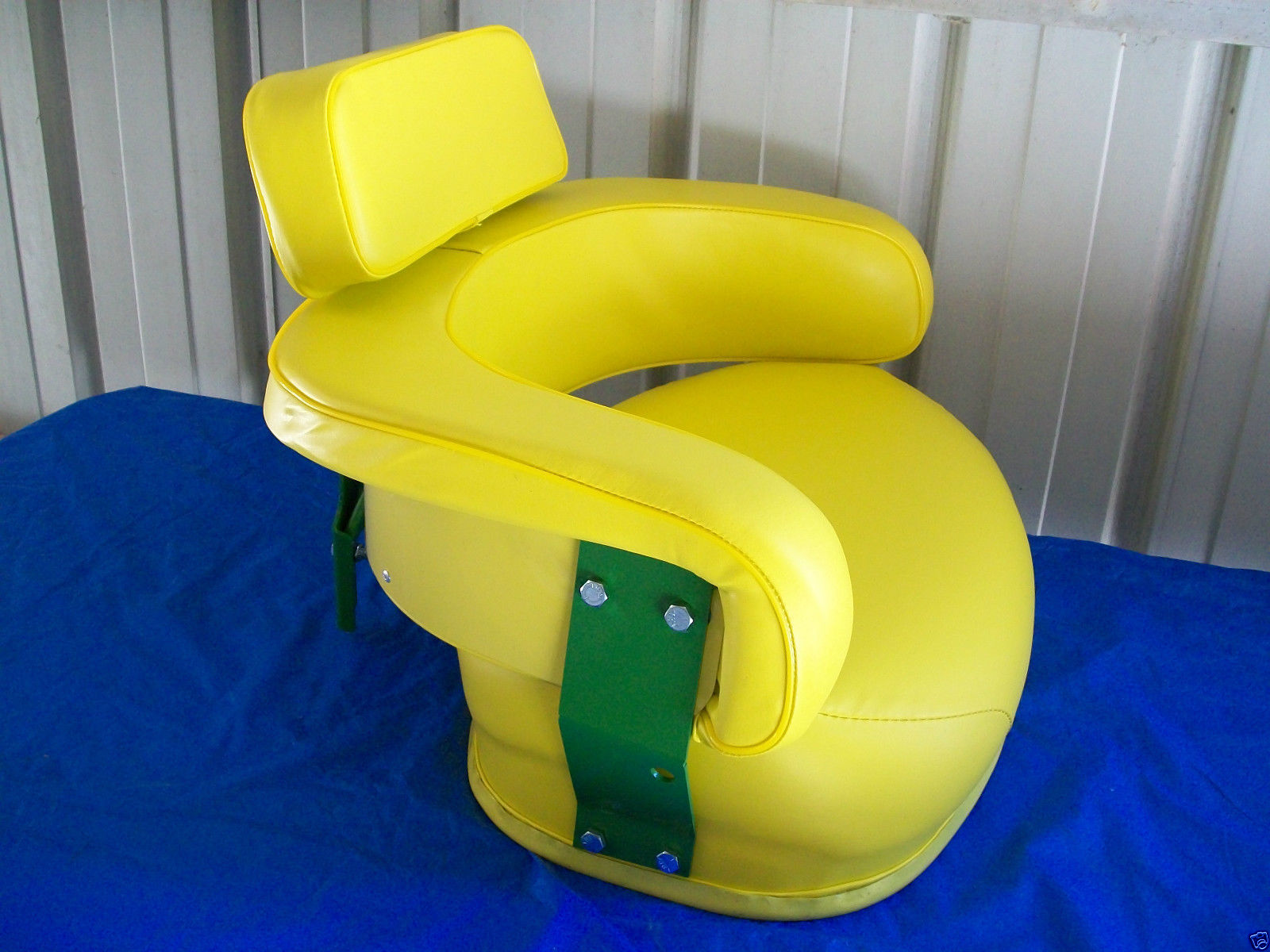 3 PIECE YELLOW SEAT ASSEMBLY JOHN DEERE 3010, 3020, 4020 ...