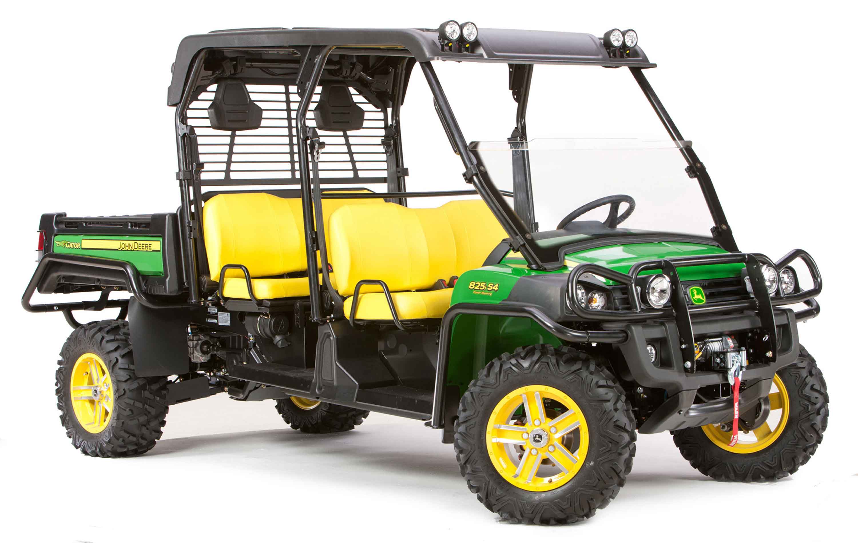 John Deere Introduces Four Seat Gator XUVs: 825i S4 and ...