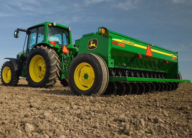 John Deere BD11 Series End-Wheel Grain Drills Conventional-Till Drill ...