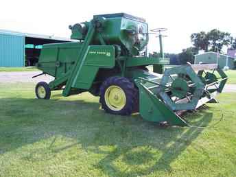 Used Farm Tractors for Sale: John Deere Model 40 Combine ...