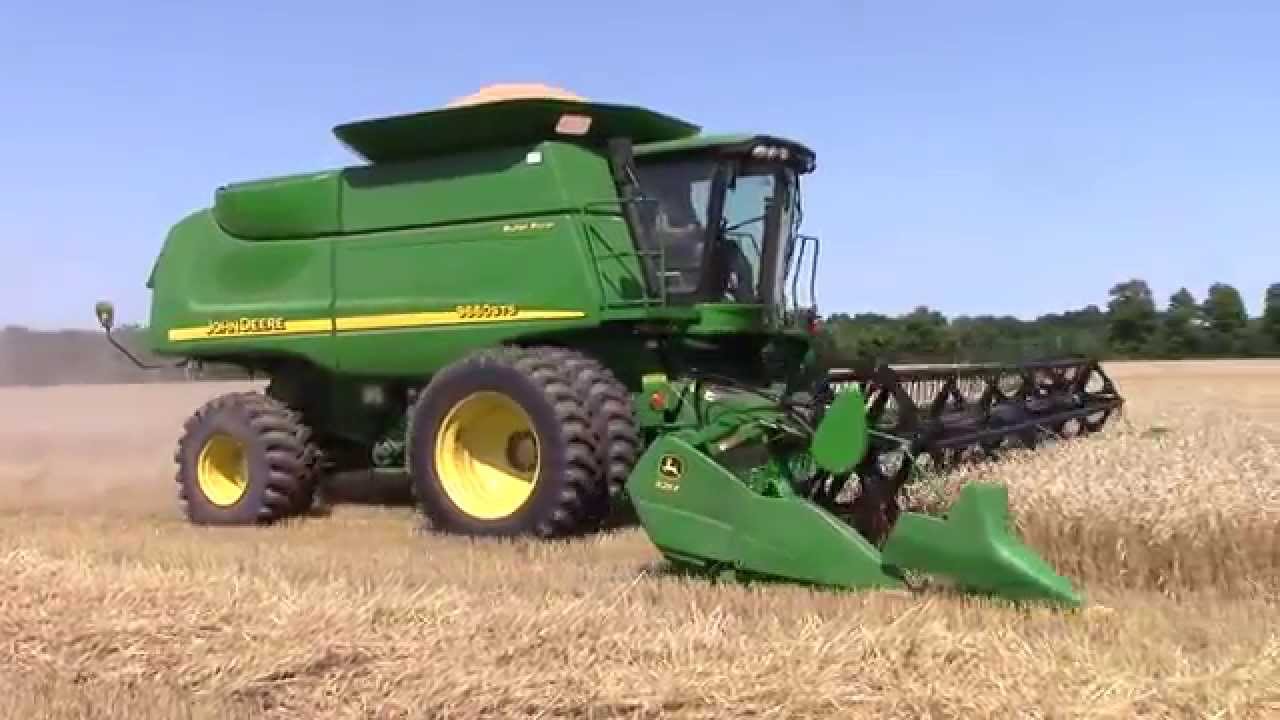 John Deere 9660 STS Combine - YouTube