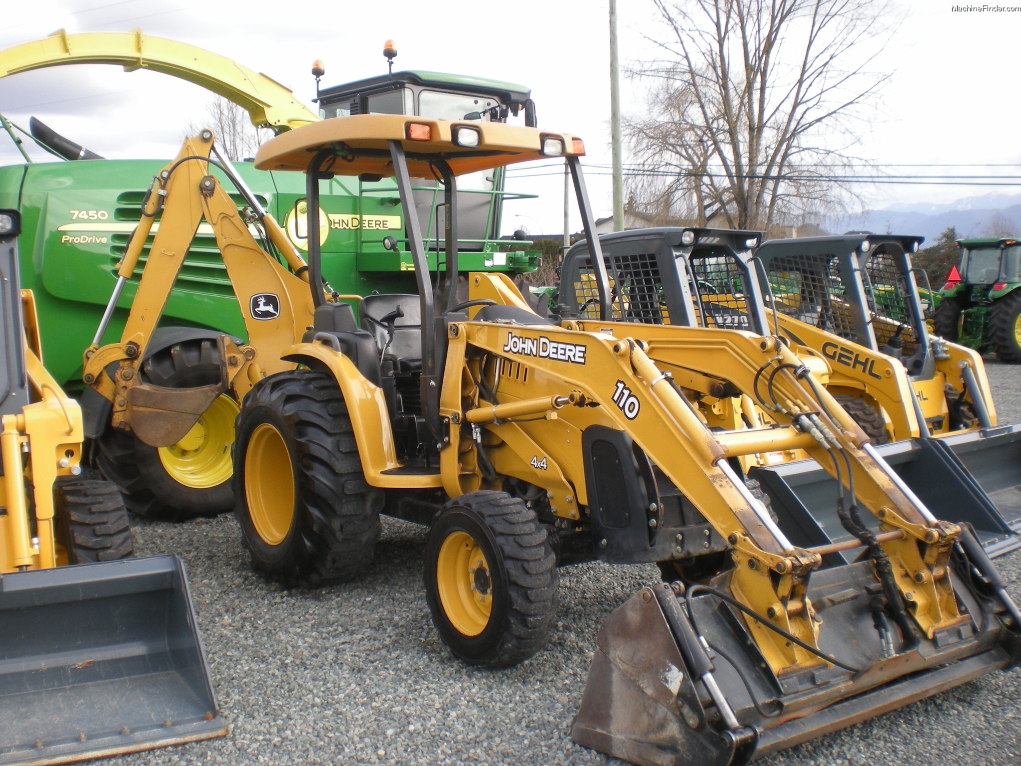 John Deere 110 TLB Attachments submited images.
