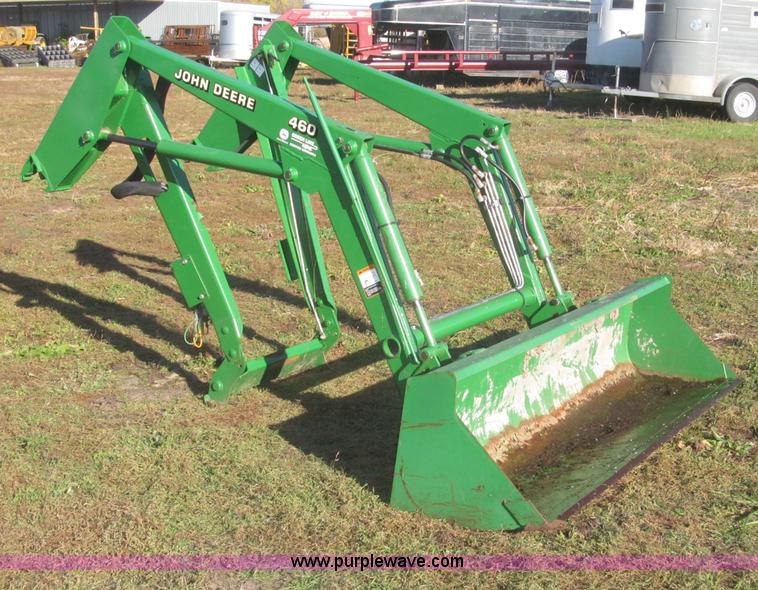 John Deere 460 loader attachment | no-reserve auction on ...