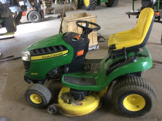 2011 John Deere D120 Lawn & Garden and Commercial Mowing ...