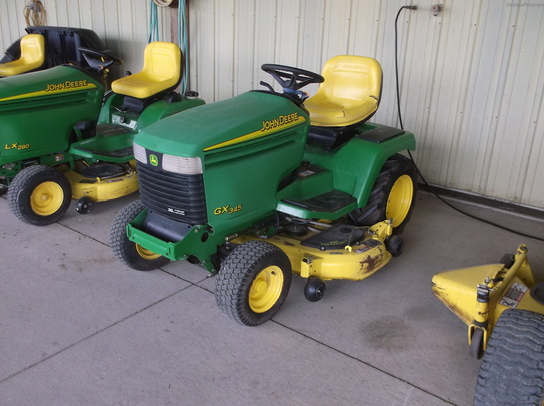 2002 John Deere GX345 Lawn & Garden and Commercial Mowing ...