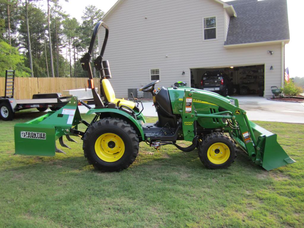 John Deere 2320 Compact Utility Tractor with attachments ...