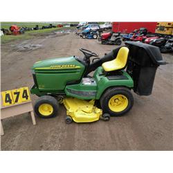 John Deere 345 w/power flow bagger