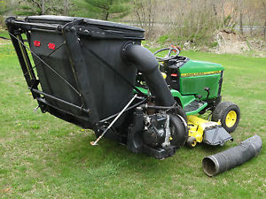 John Deere 425 445 455 Garden Tractor Hydraulic Dump ...