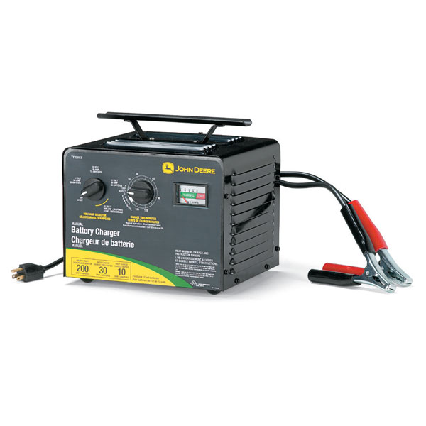John Deere Manual Battery Charger with Engine Start and ...
