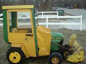 Used Farm Tractors for Sale: John Deere 214 Garden Tractor (2005-06-02) - TractorShed.com