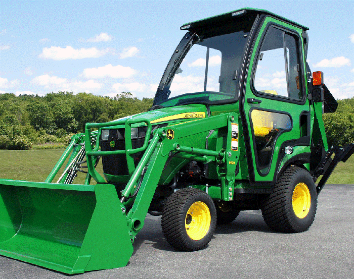 Curtis Industries Introduces Cab System for John Deere 1 Family Tractors | 2015-10-06 | Rural ...