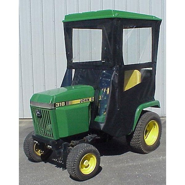 Original Tractor Cab Hard Top Cab Enclosure Fits John Deere 318 420 and 430 Lawn and Garden Tractors