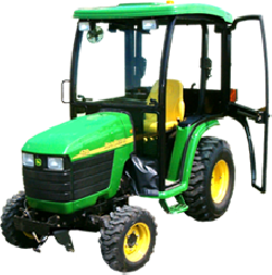 John Deere 4200, 4210, 4300, 4310, 4400, 4410 Tractor Cabs and Cab Enclosures - Sims Cab Depot