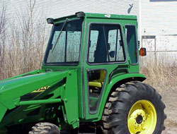 John Deere 4500, 4600 Tractor Cabs and Cab Enclosures - Sims Cab Depot