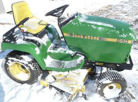 John Deere 240 Tractor Electric PTO Clutch | eBay