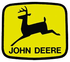 JOHN DEERE 2 LEGGED LEAPING DEER DECAL 'VINYL CUT'