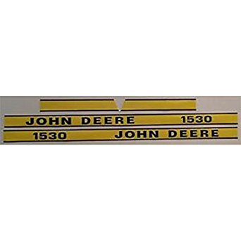 Amazon.com: JD1530 John Deere Tractor Hood Decal Set 1530: Industrial & Scientific