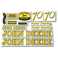 Mylar Decal Set for John Deere 70 Tractor