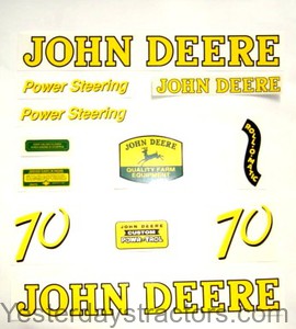 John Deere 70 Decal Set - JD70D
