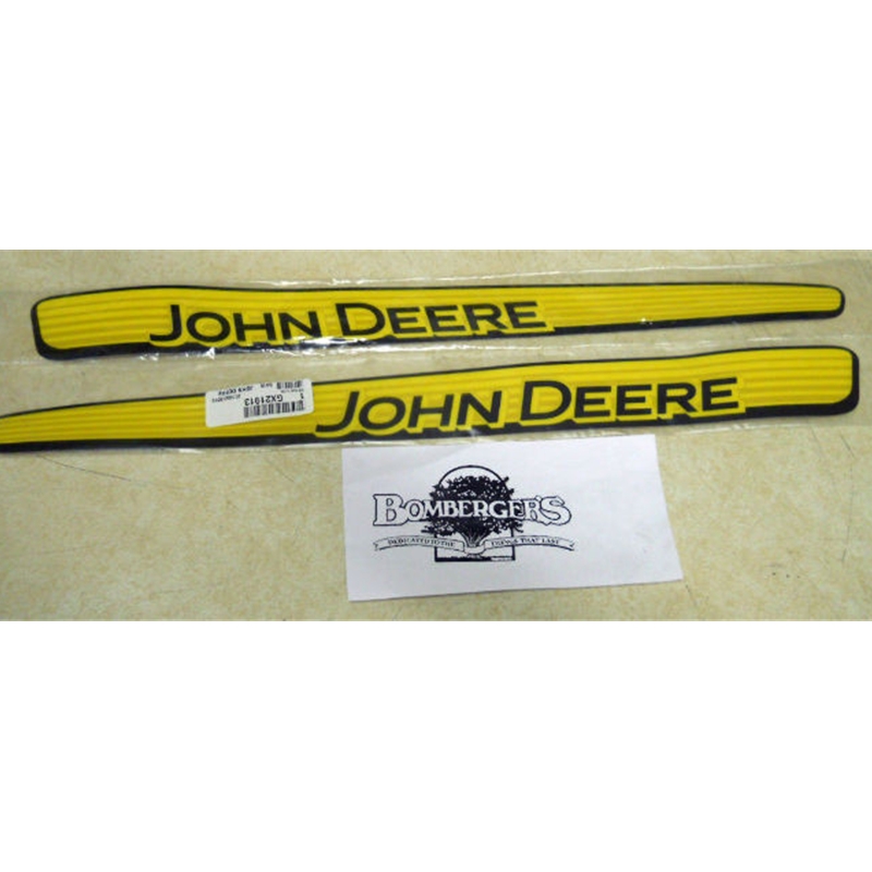 John Deere hood stripe decal set 102 105 115 125 LA100 LA105 LA110 X110 GX21912 | eBay
